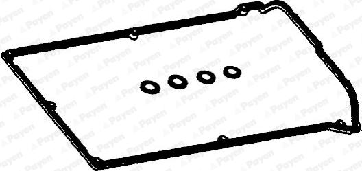 Wilmink Group WG1176980 - Jeu de joints d'étanchéité, couvercle de culasse droxauto.com