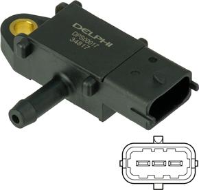 Wilmink Group WG1821384 - Capteur, pression des gaz échappement droxauto.com