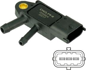 Wilmink Group WG1821383 - Capteur, pression des gaz échappement droxauto.com