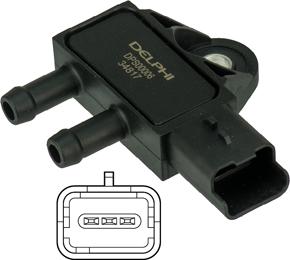 Wilmink Group WG1821374 - Capteur, pression des gaz échappement droxauto.com