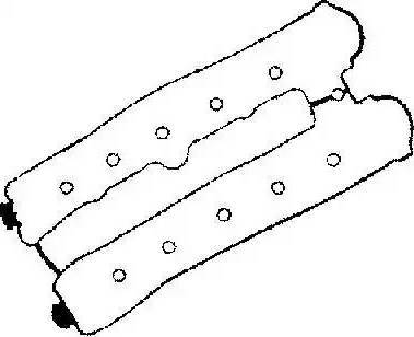 Wilmink Group WG1006497 - Jeu de joints d'étanchéité, couvercle de culasse droxauto.com