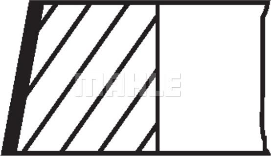 Wilmink Group WG1200957 - Jeu de segments de pistons droxauto.com