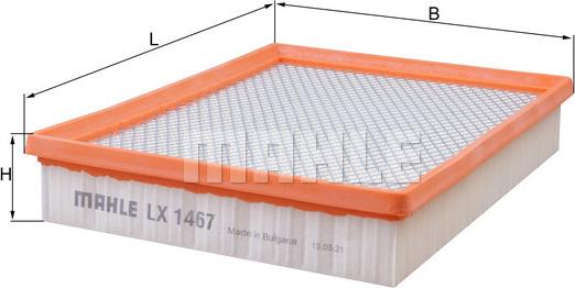Wilmink Group WG1215921 - Filtre à air droxauto.com