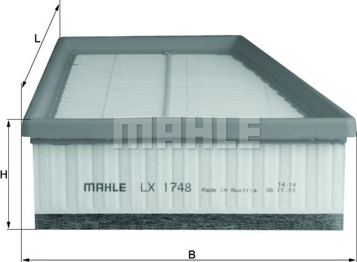 Wilmink Group WG1216044 - Filtre à air droxauto.com