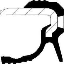 Wilmink Group WG1226037 - Bague d'étanchéité, vilebrequin droxauto.com