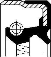 Wilmink Group WG1220319 - Bague d'étanchéité, moyeu de roue droxauto.com