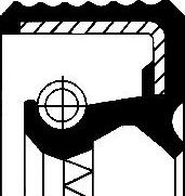 Wilmink Group WG2285066 - Bague d'étanchéité, vilebrequin droxauto.com