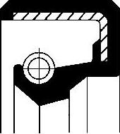 Wilmink Group WG1222566 - Bague d'étanchéité, moyeu de roue droxauto.com