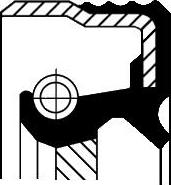 Wilmink Group WG1222240 - Bague d'étanchéité, vilebrequin droxauto.com