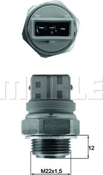 Wilmink Group WG1789686 - Interrupteur de température, ventilateur de radiateur droxauto.com