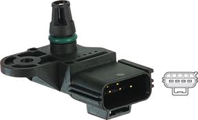 Wilmink Group WG1773498 - Capteur, pression du tuyau d'admission droxauto.com