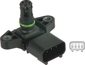 Wilmink Group WG1773483 - Capteur, pression du tuyau d'admission droxauto.com