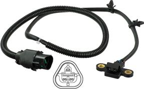 Wilmink Group WG1773809 - Capteur d'angle, vilebrequin droxauto.com