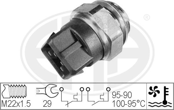 Wilmink Group WG1777069 - Interrupteur de température, ventilateur de radiateur droxauto.com