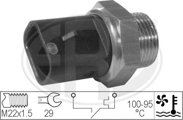 Wilmink Group WG1777082 - Interrupteur de température, ventilateur de radiateur droxauto.com