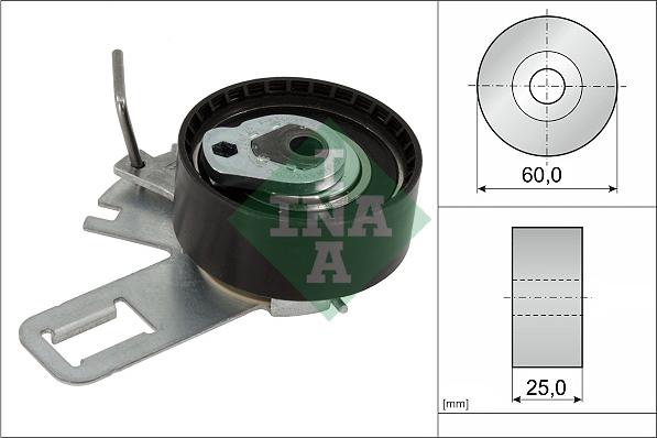 Wilmink Group WG2464346 - Poulie-tendeur, courroie de distribution droxauto.com
