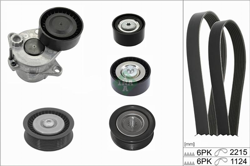 Wilmink Group WG2575196 - Jeu de courroies trapézoïdales à nervures droxauto.com