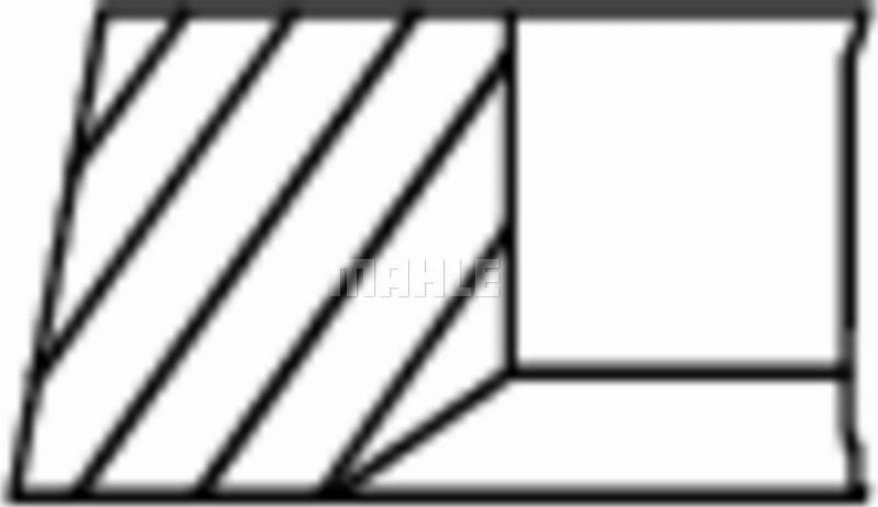 Wilmink Group WG2578534 - Jeu de segments de pistons droxauto.com