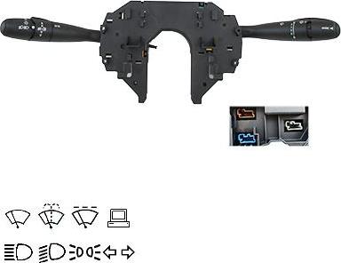 Wilmink Group WG2099335 - Commutateur de colonne de direction droxauto.com