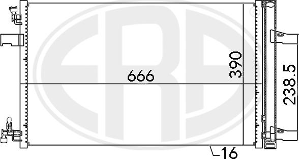 Wilmink Group WG2016663 - Condensateur, climatisation droxauto.com