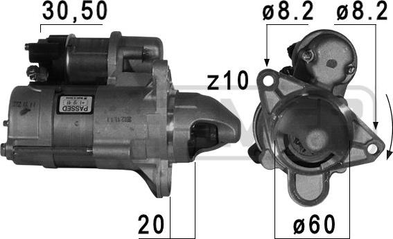 Wilmink Group WG2013312 - Démarreur droxauto.com