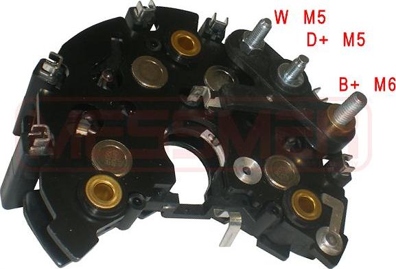 Wilmink Group WG2012598 - Pont de diodes, alternateur droxauto.com