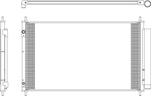 Wilmink Group WG2160582 - Condensateur, climatisation droxauto.com