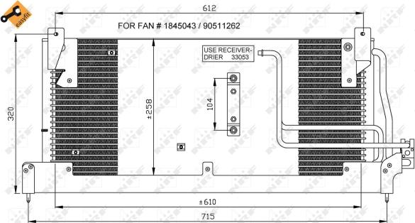Wilmink Group WG2160793 - Condensateur, climatisation droxauto.com