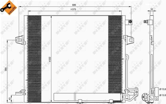 Wilmink Group WG2161033 - Condensateur, climatisation droxauto.com