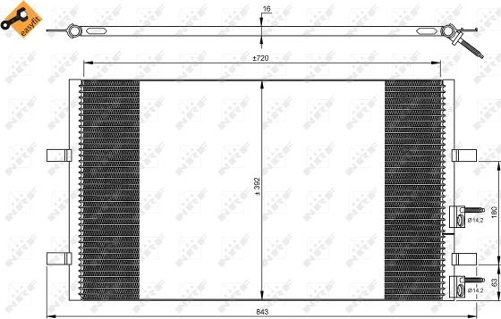 Wilmink Group WG2161132 - Condensateur, climatisation droxauto.com