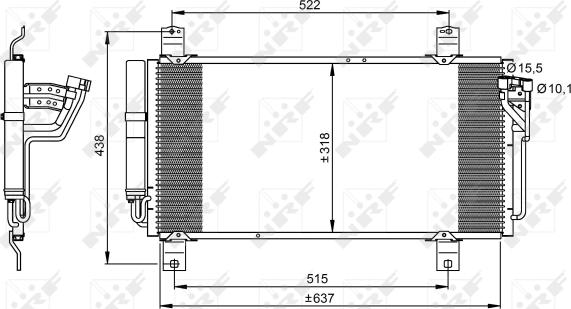 Wilmink Group WG2161223 - Condensateur, climatisation droxauto.com
