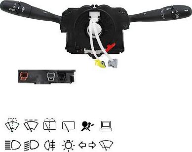 Wilmink Group WG2167495 - Commutateur de colonne de direction droxauto.com