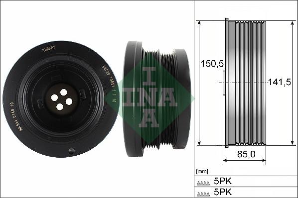 Wilmink Group WG2112210 - Poulie, vilebrequin droxauto.com