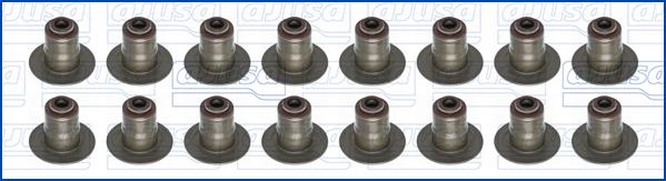 Wilmink Group WG2172672 - Jeu de joints d'étanchéité, tige de soupape droxauto.com