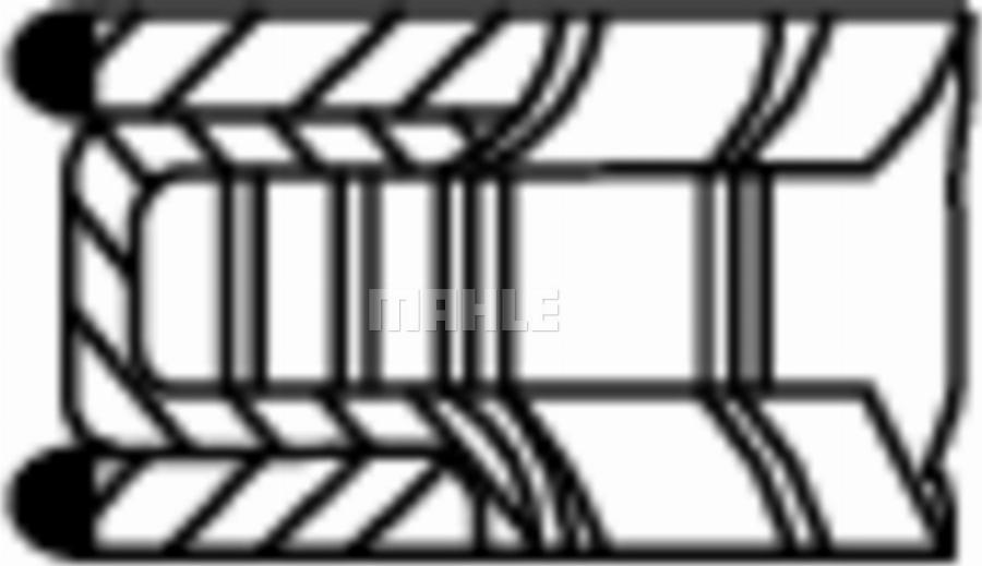 Wilmink Group WG2399864 - Jeu de segments de pistons droxauto.com