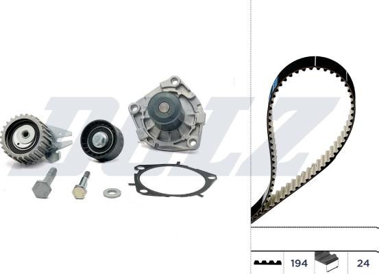 Wilmink Group WG2354988 - Pompe à eau + kit de courroie de distribution droxauto.com
