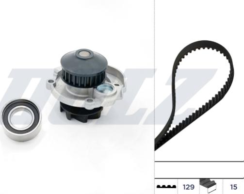 Wilmink Group WG2354920 - Pompe à eau + kit de courroie de distribution droxauto.com