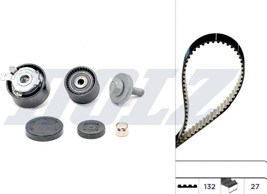 Wilmink Group WG2355962 - Kit de distribution droxauto.com