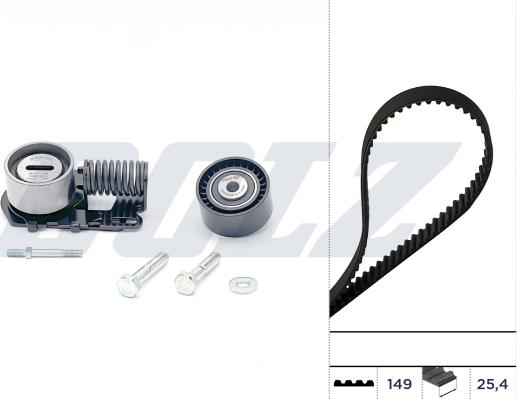 Wilmink Group WG2355936 - Kit de distribution droxauto.com