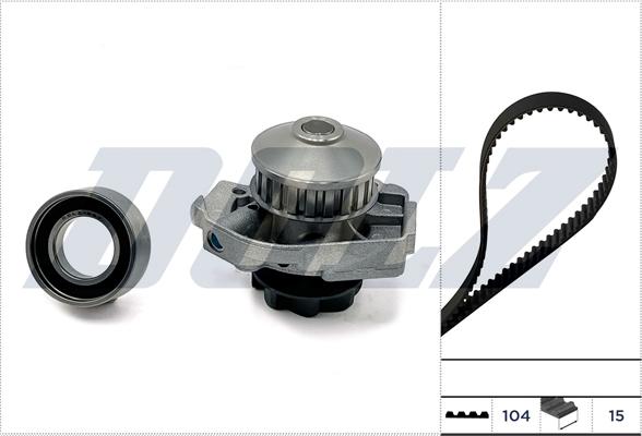 Wilmink Group WG2355006 - Pompe à eau + kit de courroie de distribution droxauto.com