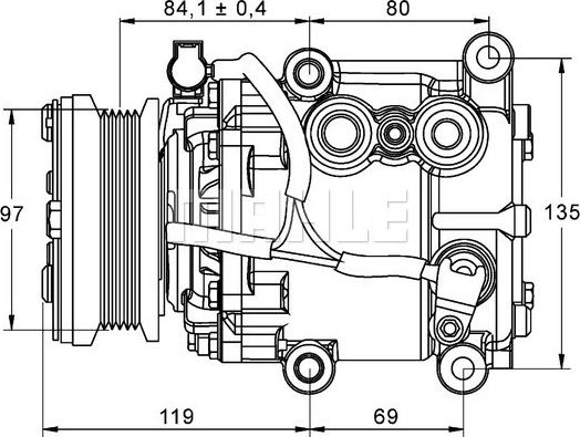 Wilmink Group WG2369485 - Compresseur, climatisation droxauto.com