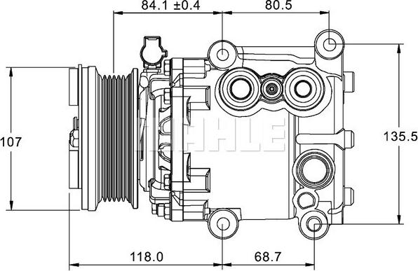 Wilmink Group WG2369676 - Compresseur, climatisation droxauto.com