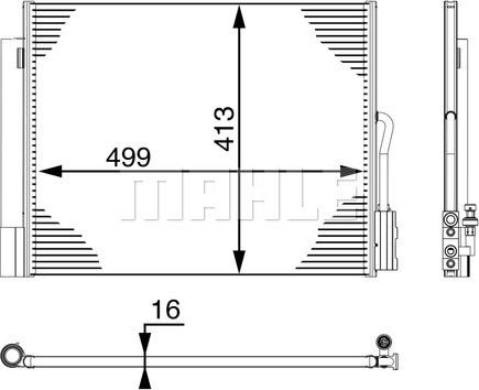 Wilmink Group WG2369000 - Condensateur, climatisation droxauto.com