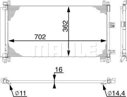 Wilmink Group WG2369073 - Condensateur, climatisation droxauto.com