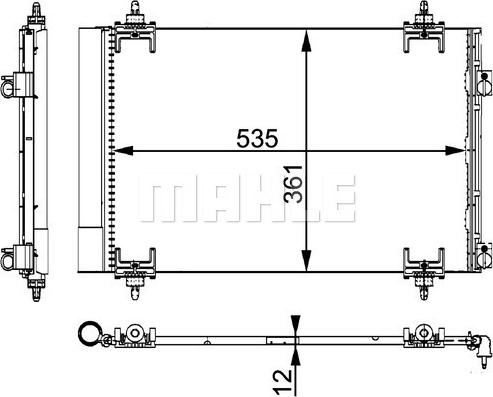 Wilmink Group WG2369120 - Condensateur, climatisation droxauto.com