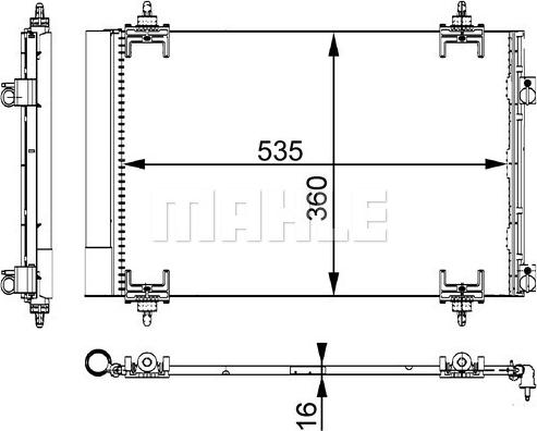 Wilmink Group WG2369121 - Condensateur, climatisation droxauto.com