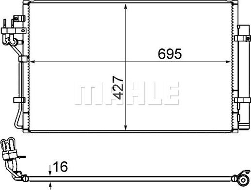 Wilmink Group WG2369319 - Condensateur, climatisation droxauto.com