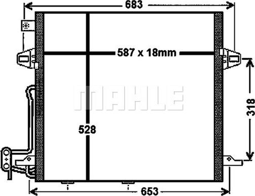 Wilmink Group WG2369208 - Condensateur, climatisation droxauto.com