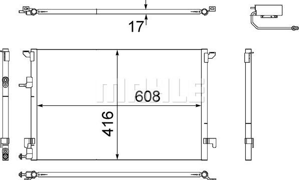 Wilmink Group WG2368998 - Condensateur, climatisation droxauto.com