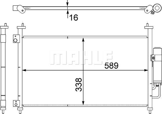Wilmink Group WG2368970 - Condensateur, climatisation droxauto.com